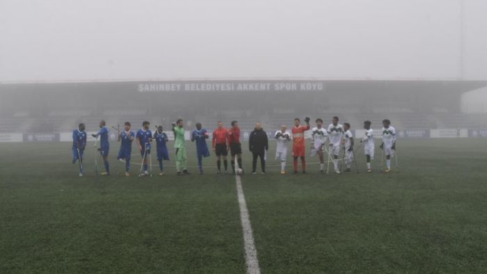 Şahinbey Ampute'den 4-0'lık galibiyet